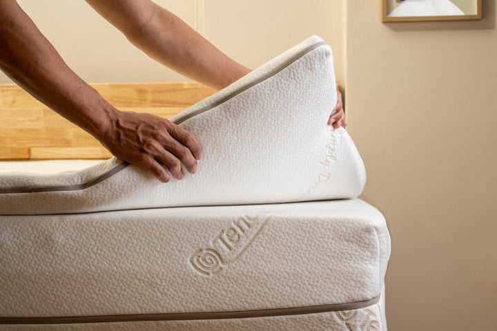 fold topper for latex mattress