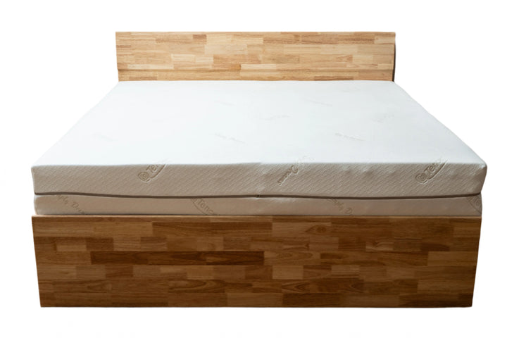 front view of latex mattress