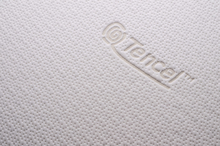 simply firm 2 latex mattress with tencel logo