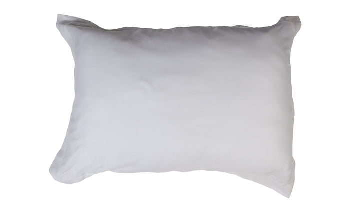 white pillow case made out of bamboo lyocell fabric